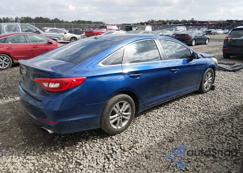 2016 Hyundai Sonata Se z USA, uszkodzony, nr VIN 5NPE24AF6GH368142